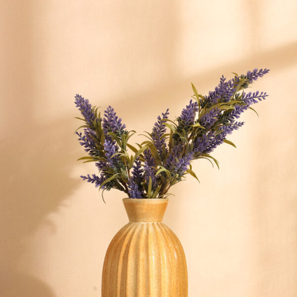 Faux Realistic Lavender Flower Stick (Purple) - Set Of Three
